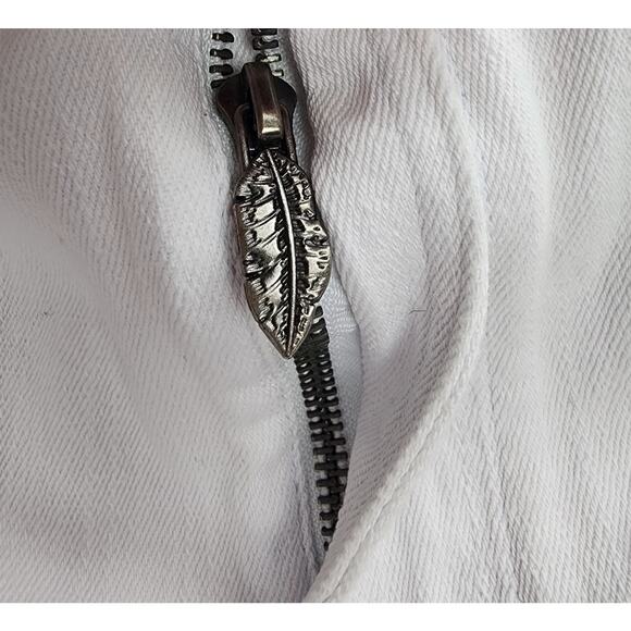 Born Fly Shorts Mens 38 white cotton Denim Jean  Skater Streetwear New york - Picture 9 of 15